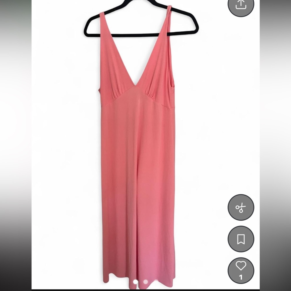 Zara pink maxi dress